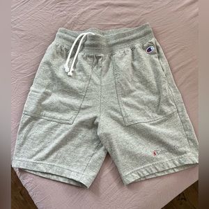 High waisted champion knee high shorts